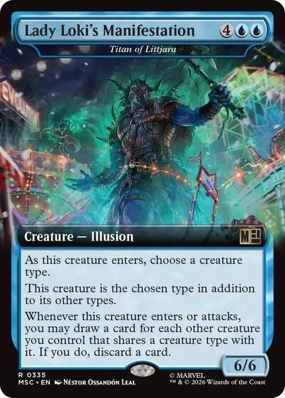 Lady Lokis Manifestation Titan of Littjara Extended Art