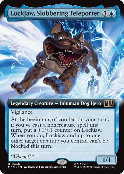 Lockjaw Slobbering Teleporter Extended Art