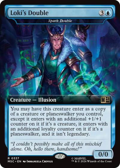 Lokis Double Spark Double Extended Art