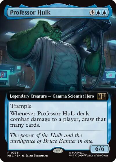 Professor Hulk Extended Art
