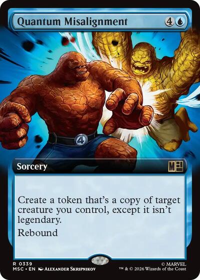 Quantum Misalignment Extended Art