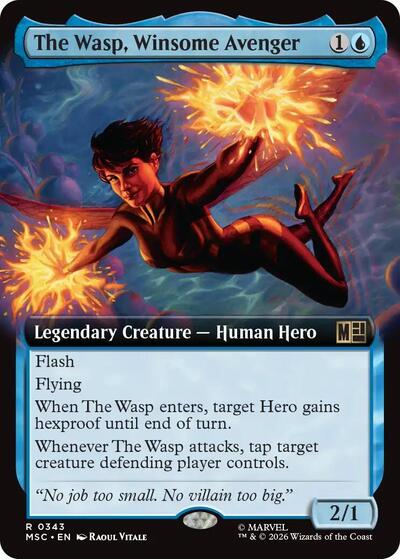 The Wasp Winsome Avenger Extended Art