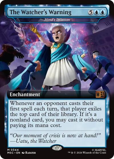 The Watchers Warning Minds Dilation Extended Art