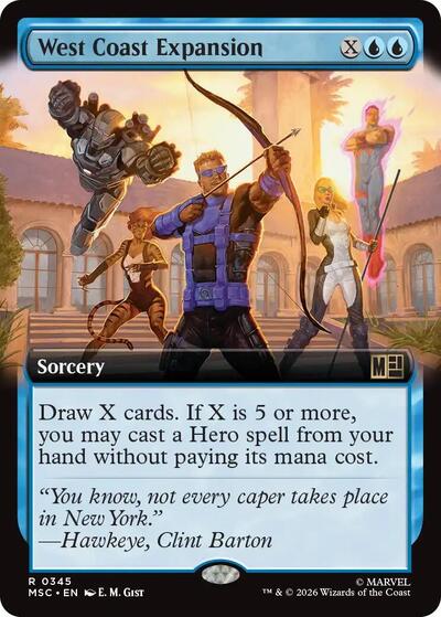 West Coast Expansion Extended Art