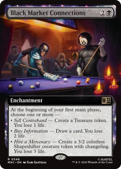 Black Market Connections Extended Art