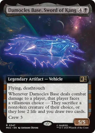 Damocles Base Sword of Kang Extended Art