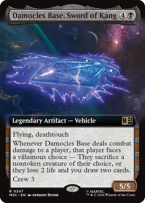 Damocles Base, Sword of Kang
