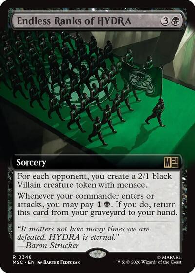Endless Ranks of HYDRA Extended Art