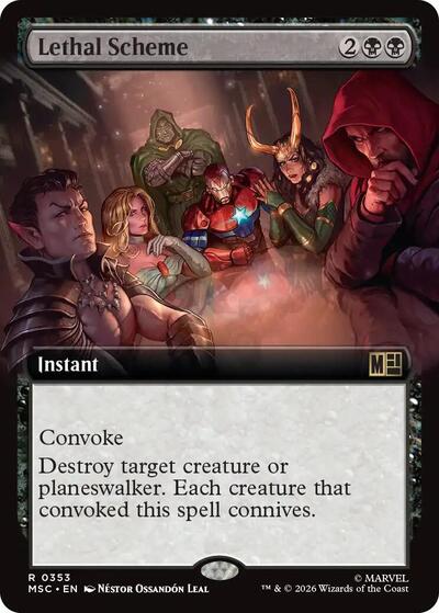 Lethal Scheme Extended Art