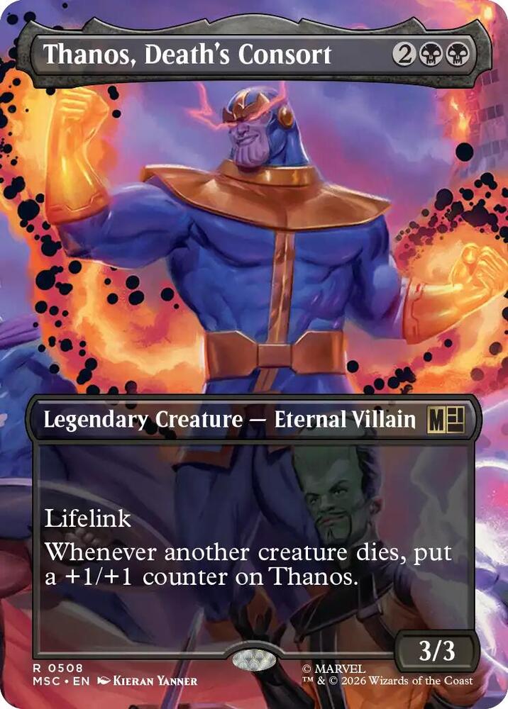 Thanos, Death's Consort (Extended Art) 508 card