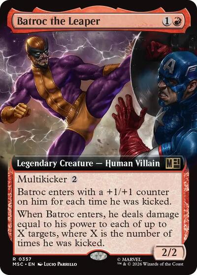Batroc the Leaper Extended Art