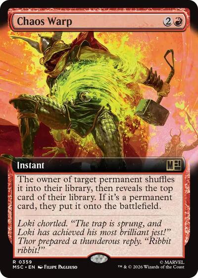 Chaos Warp Extended Art