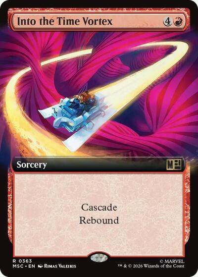 Into the Time Vortex Extended Art
