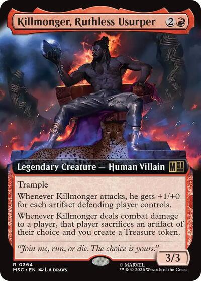 Killmonger Ruthless Usurper Extended Art