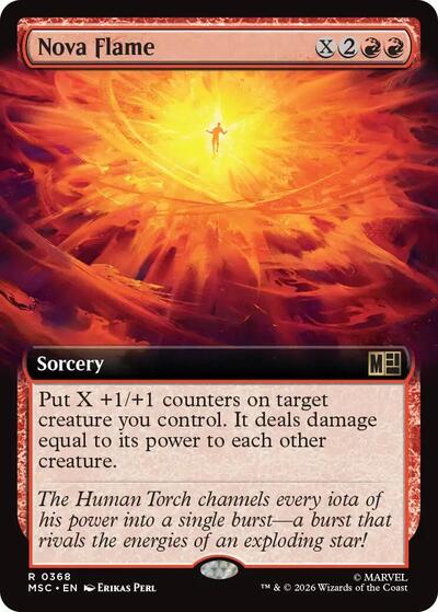 Nova Flame Extended Art