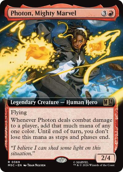 Photon Mighty Marvel Extended Art