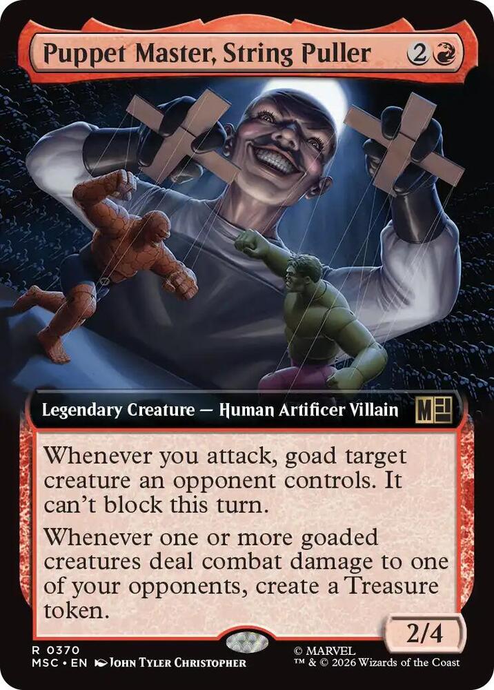 Puppet Master, String Puller (Extended Art) 370 card