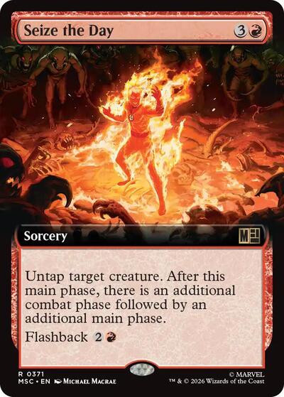 Seize the Day Extended Art
