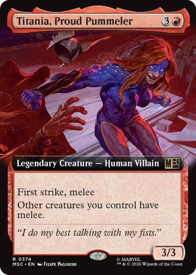Titania Proud Pummeler Extended Art