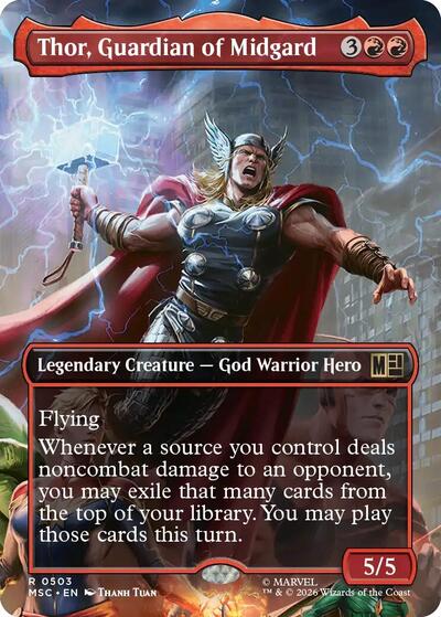 Thor Guardian of Midgard Borderless