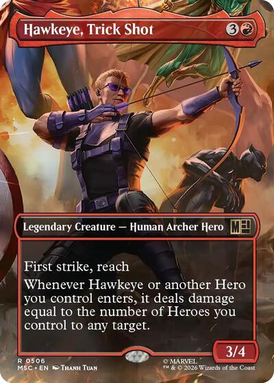 Hawkeye Trick Shot Borderless