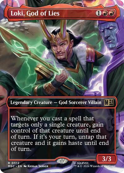 Loki God of Lies Borderless