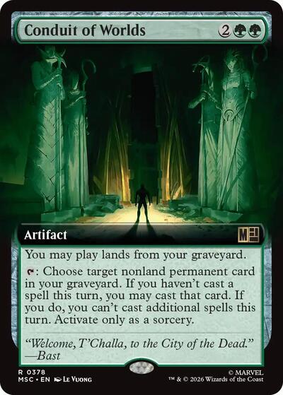 Conduit of Worlds Extended Art