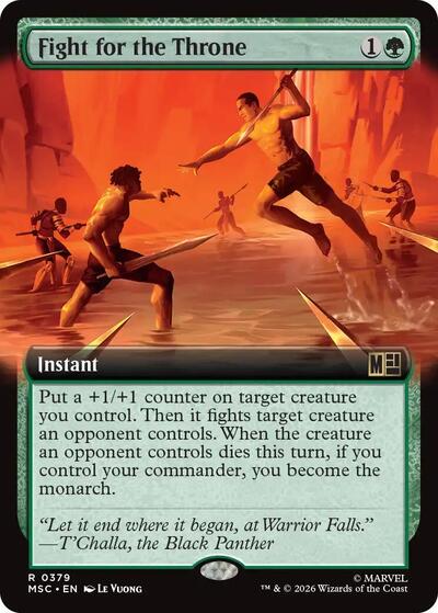 Fight for the Throne Extended Art