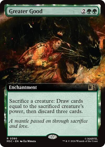 Greater Good Extended Art