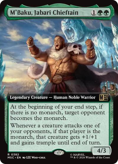 MBaku Jabari Chieftain Extended Art