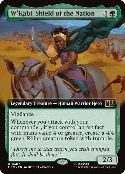 WKabi Shield of the Nation Extended Art