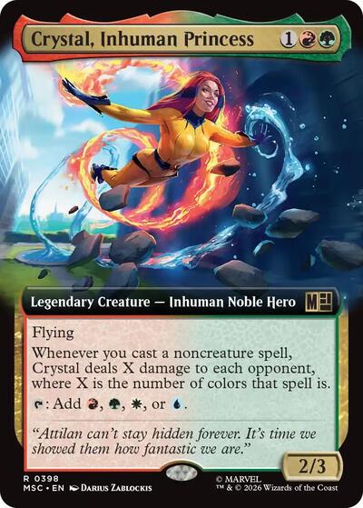 Crystal Inhuman Princess Extended Art