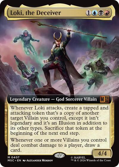 Loki the Deceiver Extended Art