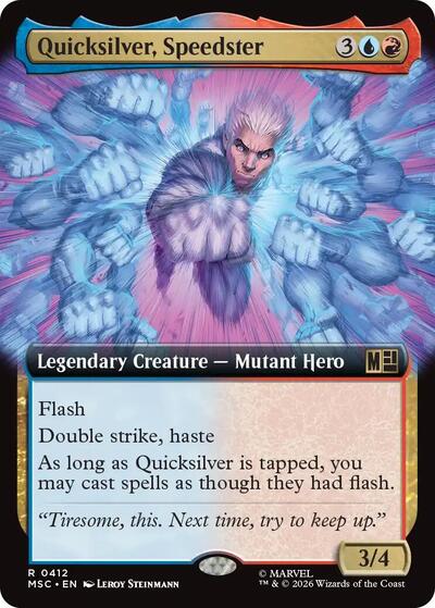 Quicksilver Speedster Extended Art