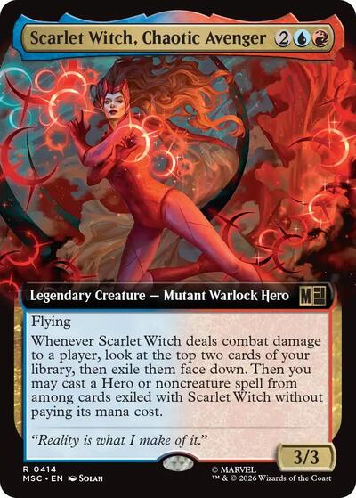 Scarlet Witch Chaotic Avenger Extended Art