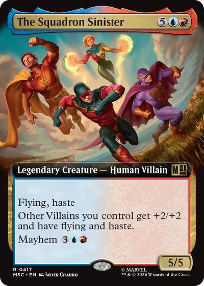 The Squadron Sinister Extended Art