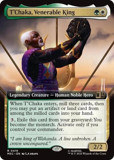 TChaka Venerable King Extended Art