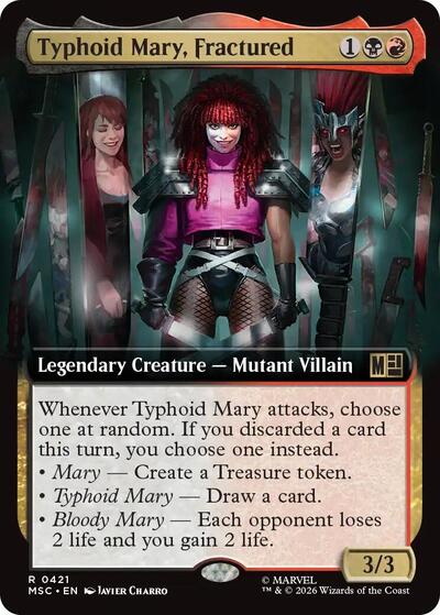 Typhoid Mary Fractured Extended Art