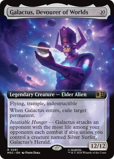 Galactus Devourer of Worlds Extended Art