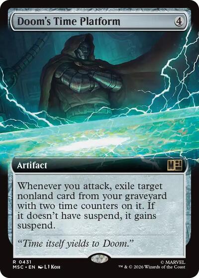 Dooms Time Platform Extended Art