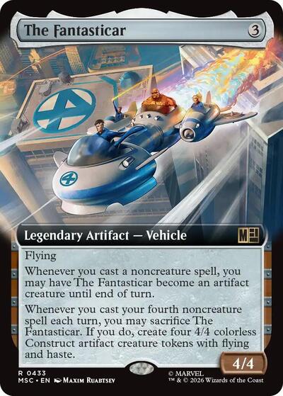 The Fantasticar Extended Art
