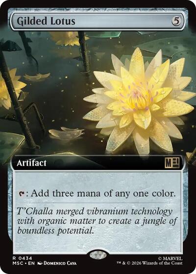 Gilded Lotus Extended Art