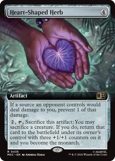 Heart Shaped Herb Extended Art
