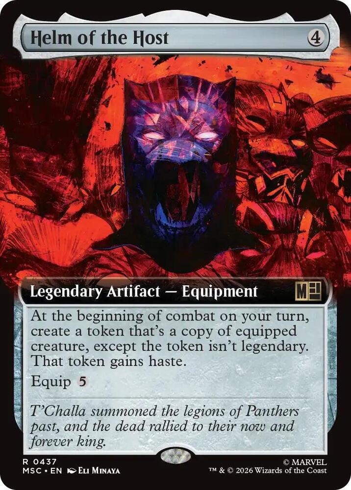 Helm of the Host (Extended Art) 437 card