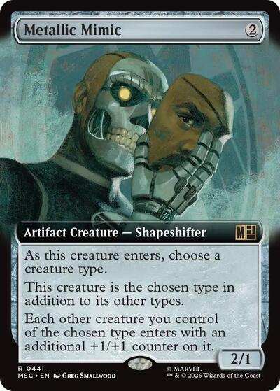 Metallic Mimic Extended Art