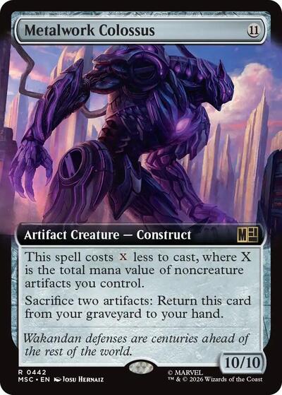 Metalwork Colossus Extended Art