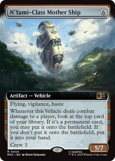 NYami Class Mother Ship Extended Art