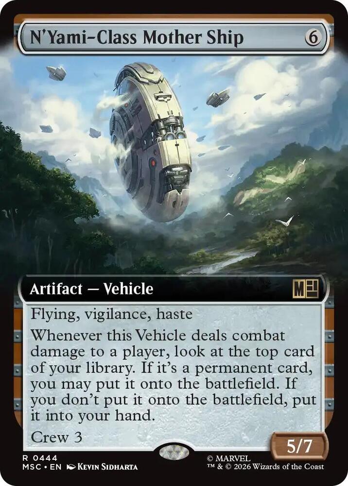 N'Yami-Class Mother Ship (Extended Art) 444 card