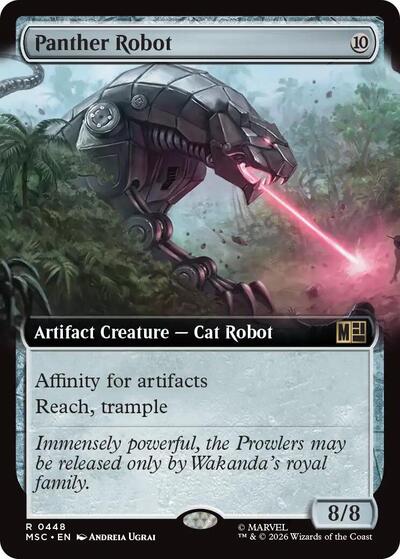 Panther Robot Extended Art