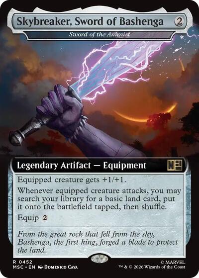 Skybreaker Sword of Bashenga Sword of the Animist Extended Art